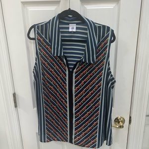 Cabi NWOT XXL Chevron Top
